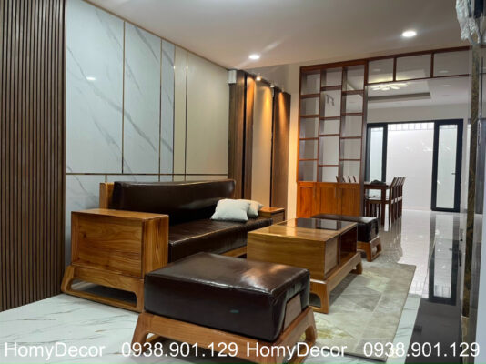 Nội thất nhà phố 1 phòng ngủ