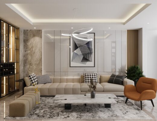 Dự án thiết kế nội thất nhà phố tại Long An